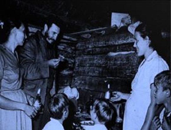 La Nochebuena de Fidel hace 65 años