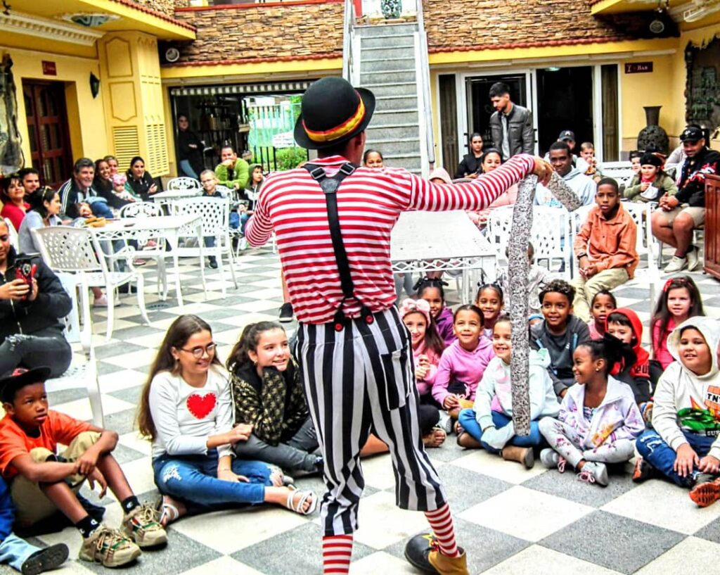 Actividad cultural en el Litoral Matancero. Foto: Arnaldo Mirabal