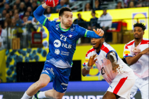 Campeonato de Balonmano Cuba vs Eslovenia. Foto tomada del sitio del evento