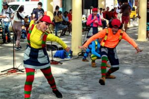 Espectáculo en Parque de la Libertad