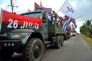 Matanzas honra a Fidel y a la histórica Caravana de la Libertad. Foto: Raúl Navarro Fuentes