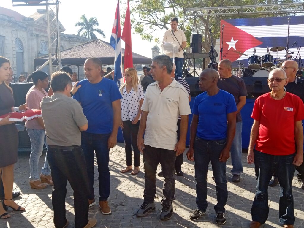 Celebran día del trabajador eléctrico en Matanzas