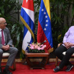 El Primer Secretario del Comité Central del Partido Comunista y Presidente de la República, Miguel Díaz-Canel Bermúdez, recibió este lunes en Palacio de la Revolución a Jorge Rodríguez Gómez, presidente de la Asamblea Nacional de Venezuela, quien realiza una visita a la Isla por invitación de la Asamblea Nacional del Poder Popular. 