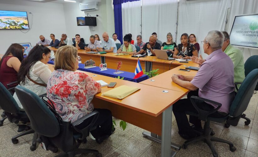 Cámara de Comercio cubana fortalece vínculos con empresas matanceras en Parque Científico Tecnológico