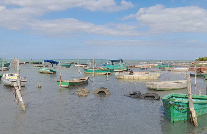 Base de pesca en Salinas Bidos, municipio Martí. Foto: Laura de la C. González Trujillo