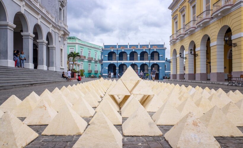 La casa equilátera: las pirámides que aparecieron en La Vigía. Fotos: Raúl Navarro Gónzalez