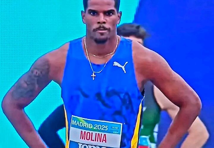 Aniel Molina de oro, pero sin cupo al Mundial Bajo Techo