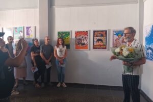 Zenén Calero recibe Premio Provincial de Artes Plásticas