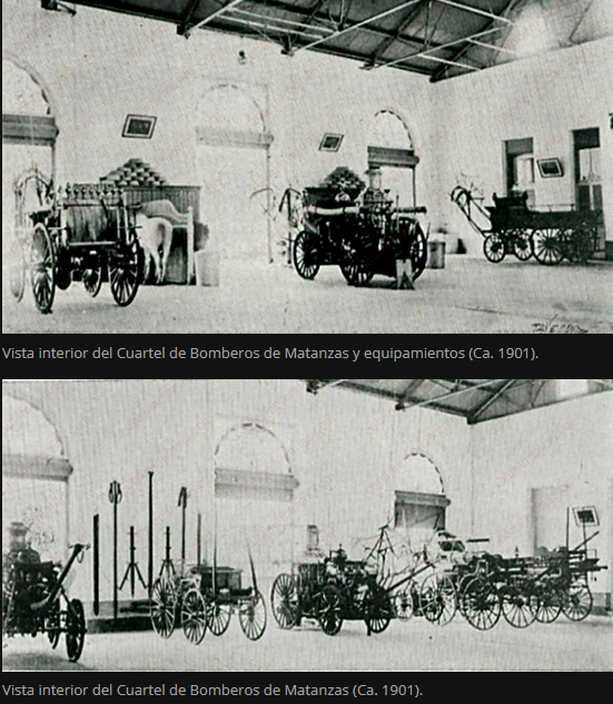 Cuartel de Bomberos de Matanzas. Foto: tomada de cubamemorias.com