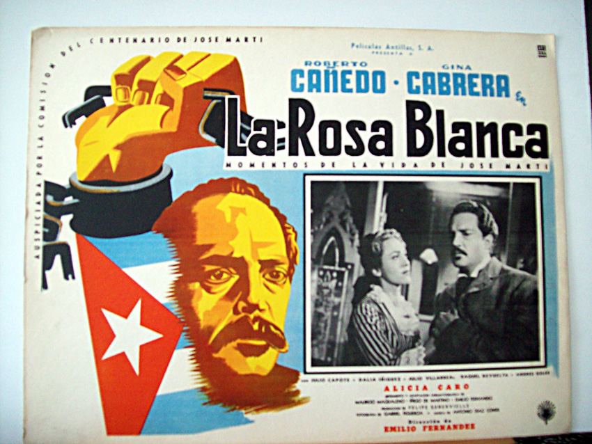 Filme cubano La rosa blanca