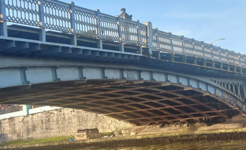 Por deterioro, comenzará urgente reparación del puente de Versalles