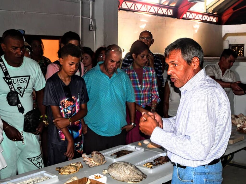 Laboratorio de Zooarqueología en Matanzas. Fotos: Arnaldo Mirabal