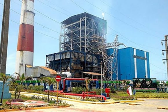 Central termoeléctrica Antonio Guiteras de Matanzas sincroniza con el sistema electroenergético nacional
