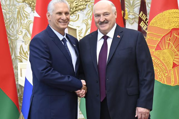 Comienza Presidente cubano visita oficial a Bielorrusia