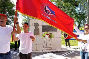 Bandera cederista en Matanzas, conectada con las ideas de Martí