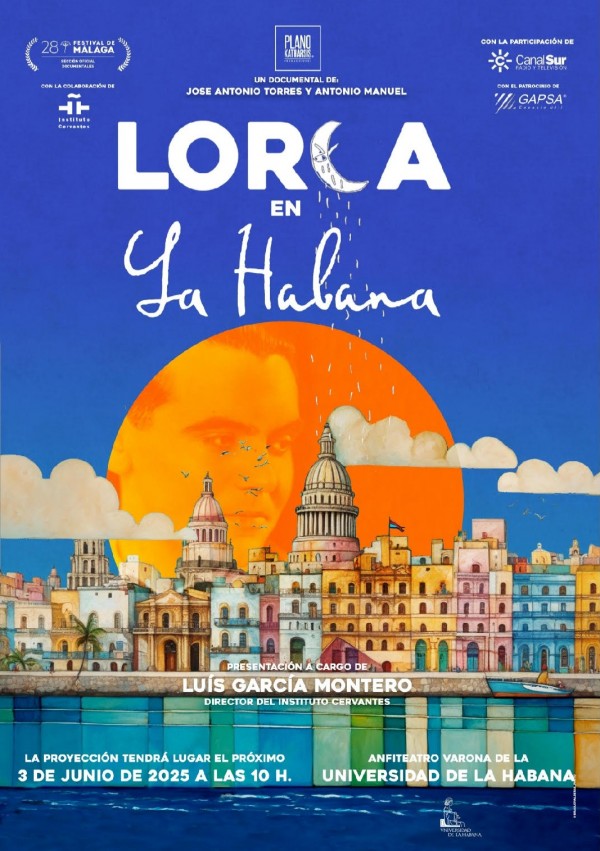 Cartel Lorca en La Habana
