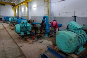 La principal causa del déficit en el bombeo son los llamados “disparos”, producto de las interrupciones eléctricas. Foto: Raúl Navarro González. Apartado 1433