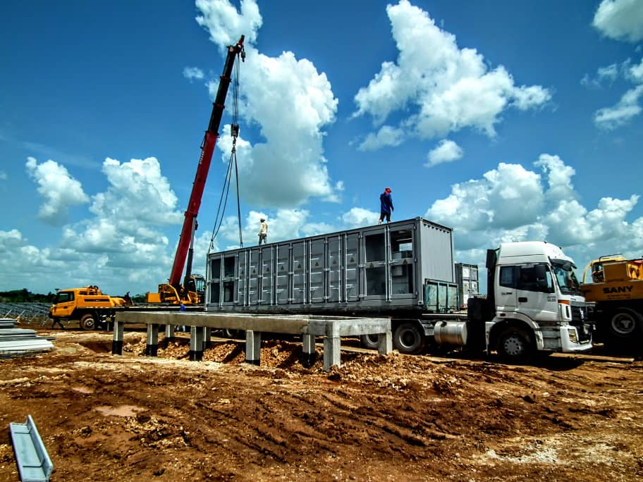 Constatan avances en construcción de Parque Solar Fotovoltaico de Colón