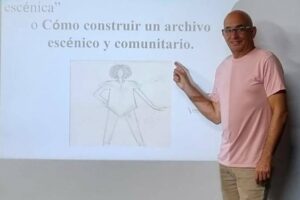Archivistas escénicos. Foto: tomada del perfil de Facebook de Ulises Rodríguez Febles