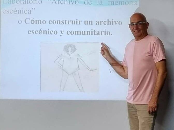 Archivistas escénicos. Foto: tomada del perfil de Facebook de Ulises Rodríguez Febles