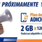 Nuevo plan adicional de datos