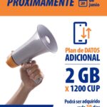 Nuevo Plan Adicional de Datos para los servicios móviles