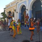Payasos en la escena matancera. Foto: tomada del perfil de Facebook de Cultura Matancera