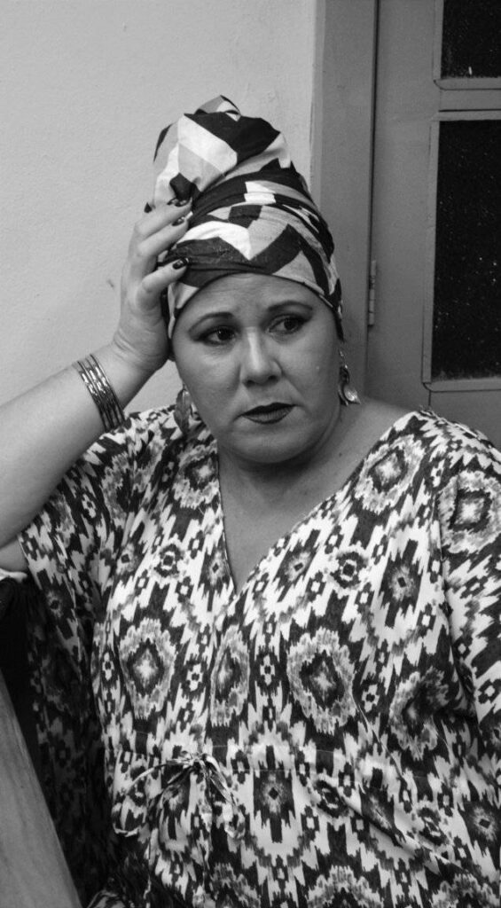 El Conde Alarcos para Sarita: Sarahí de Armas. Foto: Tomada del perfil de Facebook de la actriz