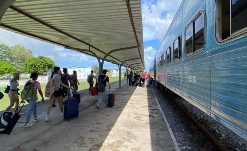 Reabre servicios tren Los Arabos-Matanzas