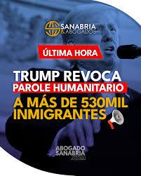 Trump revoca parole