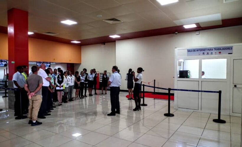 Buscan alternativas en Aeropuerto de Varadero para la conectividad de sus trabajadores