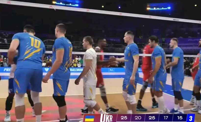 Cuba cede ante Ucrania en la Liga de Naciones de Voleibol