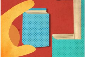 Biblioteca versus Internet: una cruzada moderna. Ilustración: Luis Daniel Báez