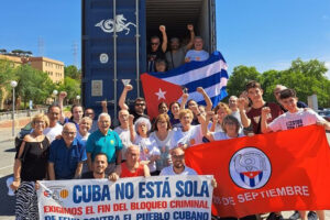 Brigada de Solidaridad reafirma apoyo a Cuba desde Matanzas 