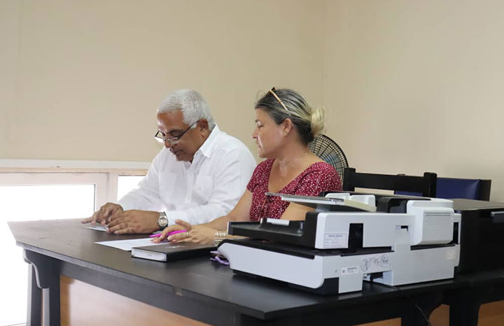 Ministro de Justicia verifica transformación digital en Matanzas