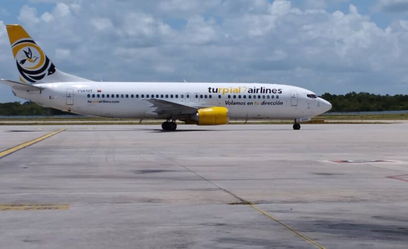 Aerolínea Turpial regresa a Varadero. Foto: Miguel Márquez Díaz
