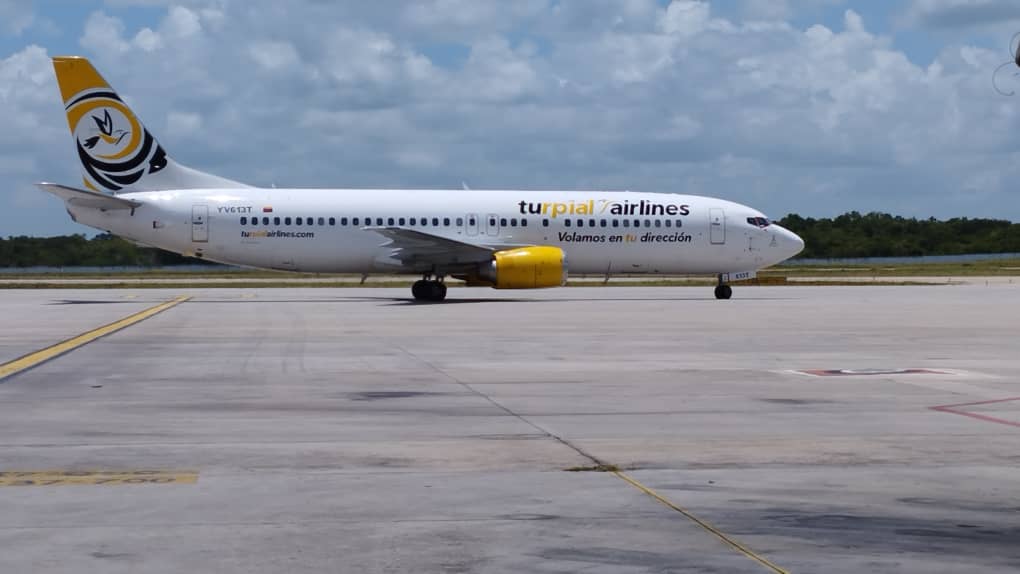 Aerolínea Turpial regresa a Varadero. Foto: Miguel Márquez Díaz