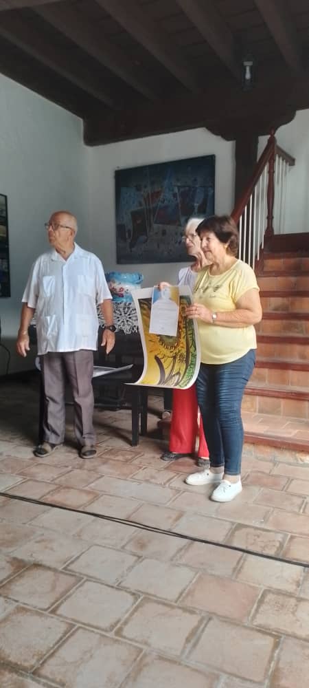 Cátedra Universitaria del Adulto Mayor. Foto: Mabel Domínguez, directora de Extensión Universitaria de Matanzas