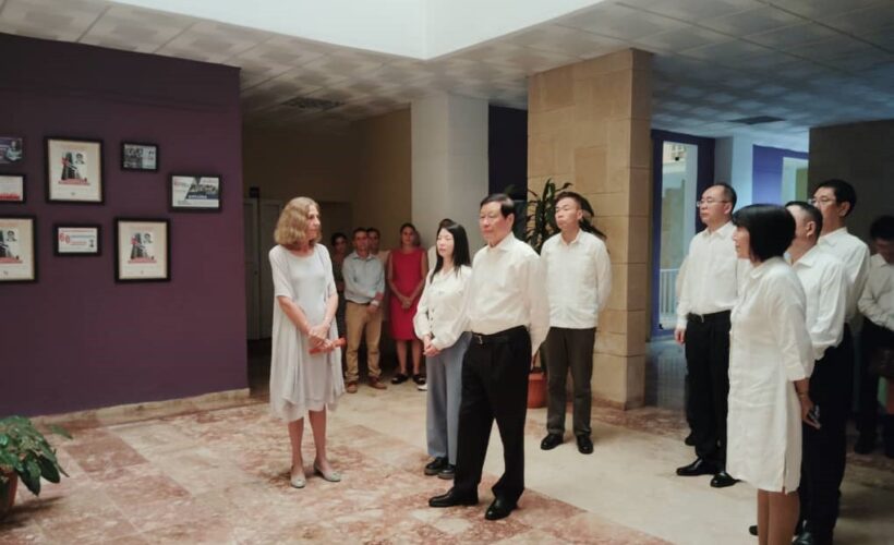 Intercambia Fiscal General de China con fiscales matanceros
