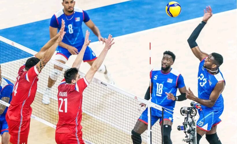Cuba cede ante Francia aunque mantiene posibilidades de clasificar en la final de la VNL