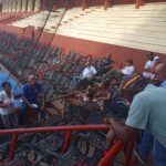 Gobernadora supervisa obras en el barrio sur del Río San Juan y el estadio Victoria de Girón