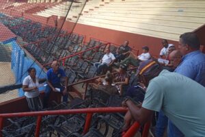 Gobernadora supervisa obras en el barrio sur del Río San Juan y el estadio Victoria de Girón