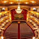 Sala principal del Sauto, otra vez dispuesta al arte