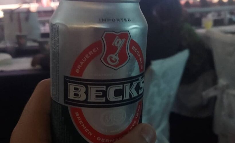 Yo solo quiero tomarme una cerveza