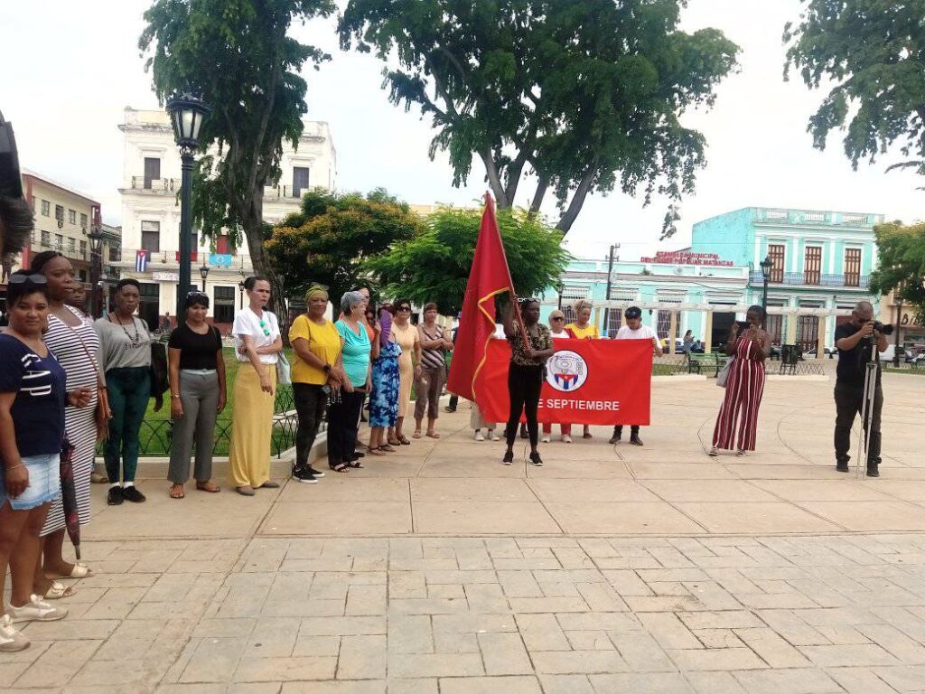 entregada bandera de los CDR en Matanzas