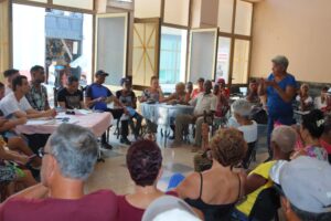 Sesiona Taller de sensibilización entre danzoneros en la ciudad de Matanzas