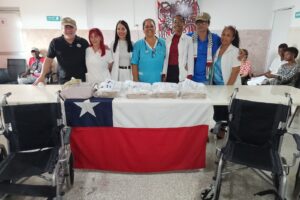Fundación Varsot entrega donativo en Matanzas. Foto: Humberto Fuentes Rodríguez
