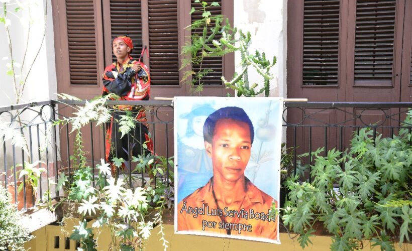 Homenaje Ángel Luis Serviá Boada. Foto: tomada del perfil de Facebook de Yumuri Streaming