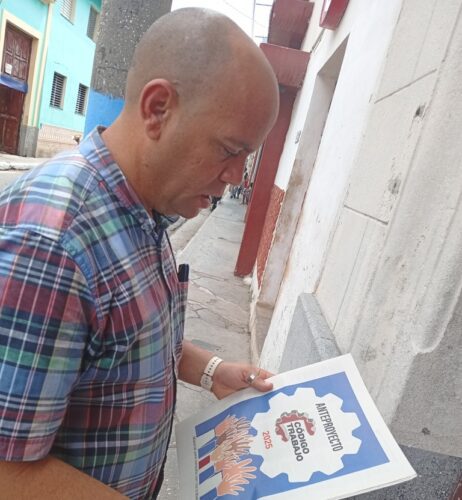 En municipios matanceros tabloides del Anteproyecto del Código de Trabajo
