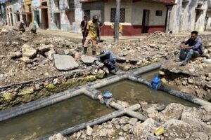 Varias acciones se toman en la ciudad de Cárdenas para asegurar la continuidad de la inversión del nuevo acueducto en puntos críticos.
